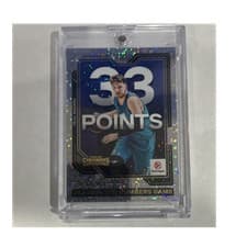 Luka Doncic 2025 Panini Contenders EuroLeague Playing the Numbers Game card