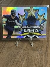 2025 Topps All Star Game All-Star Game Greats Relics Corbin Carroll #ASGR-CC card