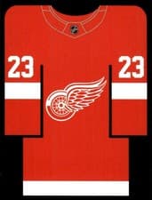 2024-25 Upper Deck Credentials Arena Giveaways - Jerseys Lucas Raymond #J-LR card