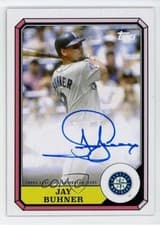 2025 Topps Archives 1987 Topps Boardwalk and Baseball Autographs Jay Buhner #87BBA-JBU card
