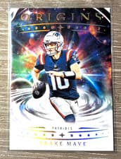 2025 Panini Origins Base Set Drake Maye #62 card