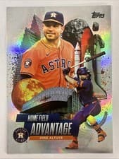 2025 Topps Home Field Advantage Jose Altuve #HA-40 card