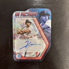 2025 Bowman Draft Bowman in Action Autographs Kyson Witherspoon #BIA-KW card