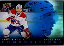 Lane Hutson 2025 Upper Deck Compositions card