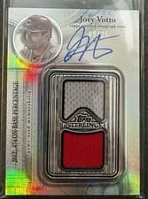 2025 Topps Sterling Swings Autographed Relics Joey Votto #SWA-JVO card