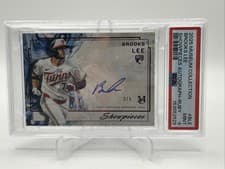 2025 Topps Museum Collection Showpieces Autographs Brooks Lee #SA-BLE card