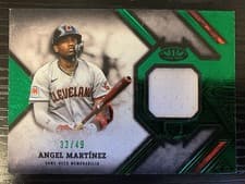 2025 Topps Tier One Rookie Relics Angel Martínez #RR-AM card