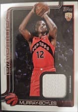 2025-26 Topps Flagship Real One Relics Collin Murray-Boyles #FRO-CM card