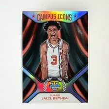 Jalil Bethea 2024-25 Bowman University Chrome Campus Icons card