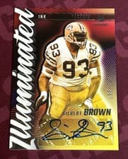 Gilbert Brown 2024 Panini Luminance Illuminated Ink card