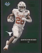 2025 Bowman University Chrome 1955 Bowman Football Quintrevion Wisner #55AV-21 card