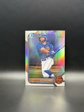 Jett Williams 2022 Bowman Draft Chrome card