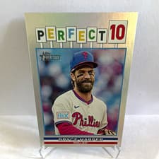 2025 Topps Heritage Perfect 10 Bryce Harper #P10-10 card