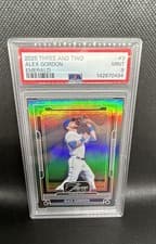 2025 Panini Three and Two Base Set Alex Gordon #3 card