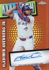 2025 Topps Chrome All-Etch Autographs Vladimir Guerrero Jr. #CAE-VG card