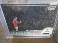 Cristiano Ronaldo 2021 Stadium Club Chrome UEFA Champions League card