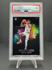 2024-25 Panini Obsidian International Black Color Blast Kel'el Ware #12 card