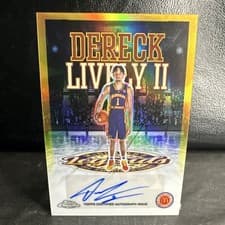 2025 Topps Chrome McDonald's All American Legends Autographs Dereck Lively II #LA-DL