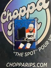 2024-25 Upper Deck Premier Grand Opus Jersey Travis Konecny #GO-TK card