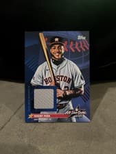 2025 Topps Update All-Star Stitches Jeremy Peña #AS-JP card