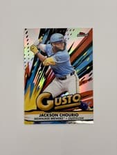 2025 Finest Gusto Jackson Chourio #G-19 card