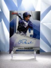 2025 Bowman's Best Best of 2025 Autographs Charles Davalan #B25-CDAV card