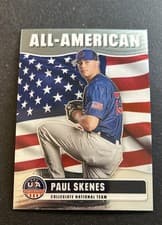2026 Panini Stars & Stripes Prizm All-American (Collegiate) Paul Skenes #15 card