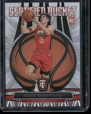 2024-25 Panini Totally Certified Certified Bucket Reed Sheppard #14 card