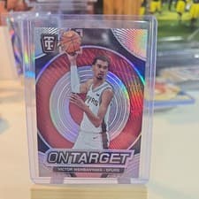 2024-25 Panini Totally Certified On Target Victor Wembanyama #22 card