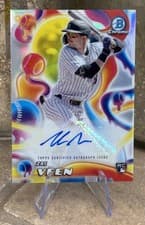 2025 Bowman Chrome Melt Mashers Autographs Zac Veen #MMA-ZV card