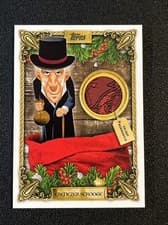 2024 Topps Holiday Holiday Faux Relics Ebenezer Scrooge #HFRC-SCR card