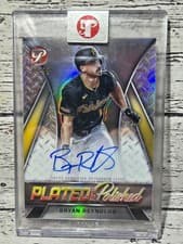 2025 Topps Pristine Plated and Polished Autographs Bryan Reynolds #PAPAV-BR card