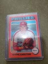 2024 Topps Heritage 1975 Topps In 3D Steve Carlton #753D-6 card
