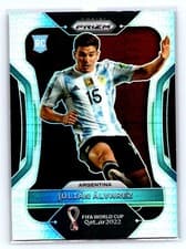 Julian Alvarez 2022 Panini Prizm World Cup card