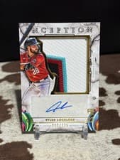 2025 Topps Inception Inception Autograph Jumbo Patch Tyler Locklear #IAJP-TL card