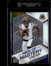 2025 Panini Mosaic Men of Mastery Ja’Marr Chase #8 card