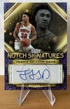 2025-26 Topps Topps Notch Signatures Trayce Jackson-Davis #TNS-TJ card