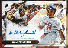 2025 Topps Inception Inception Transformation Autographs Dave Winfield #ITA-DW card