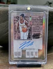 Keshon Gilbert 2024-25 Bowman University Chrome Final Exam Autographs card