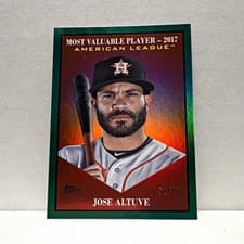 2025 Topps Update Most Valuable Jose Altuve #MV-13 card
