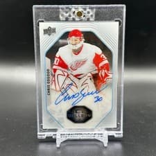 2024-25 Upper Deck Clear Cut 1999-00 UD Ice Gallery Chris Osgood #IGA-CO card