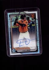 2024 Bowman Chrome Prospects Autographs Lisbel Diaz #CPA-LDI card