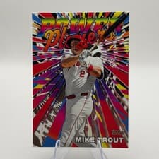 2025 Topps Power Players Mike Trout #PP-2 card