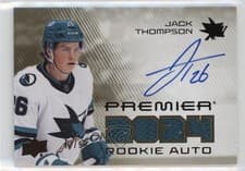 2024-25 Upper Deck Premier Premier Rookie Auto Jersey Jack Thompson #PRA-JT card