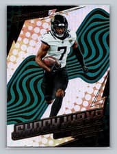 2025 Panini Revolution Shock Wave Brian Thomas Jr. #27 card
