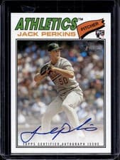 2026 Topps Real One Autographs Jack Perkins #206 card