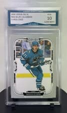 Macklin Celebrini 2025 O-Pee-Chee card