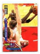 Michael Jordan 1995-96 Collector's Choice Base Set card