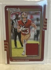2025 Donruss Donruss Threads Christian McCaffrey #DTH-CMY card