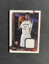 2025-26 Topps Flagship Real One Relics Derik Queen #FRO-DQ card